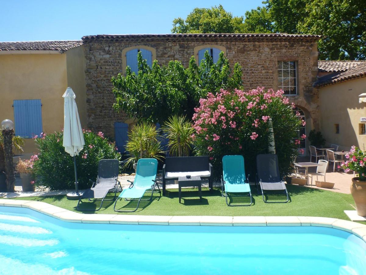 Logis Hotel La Bastide Saint Bach Suze-la-Rousse Exterior photo