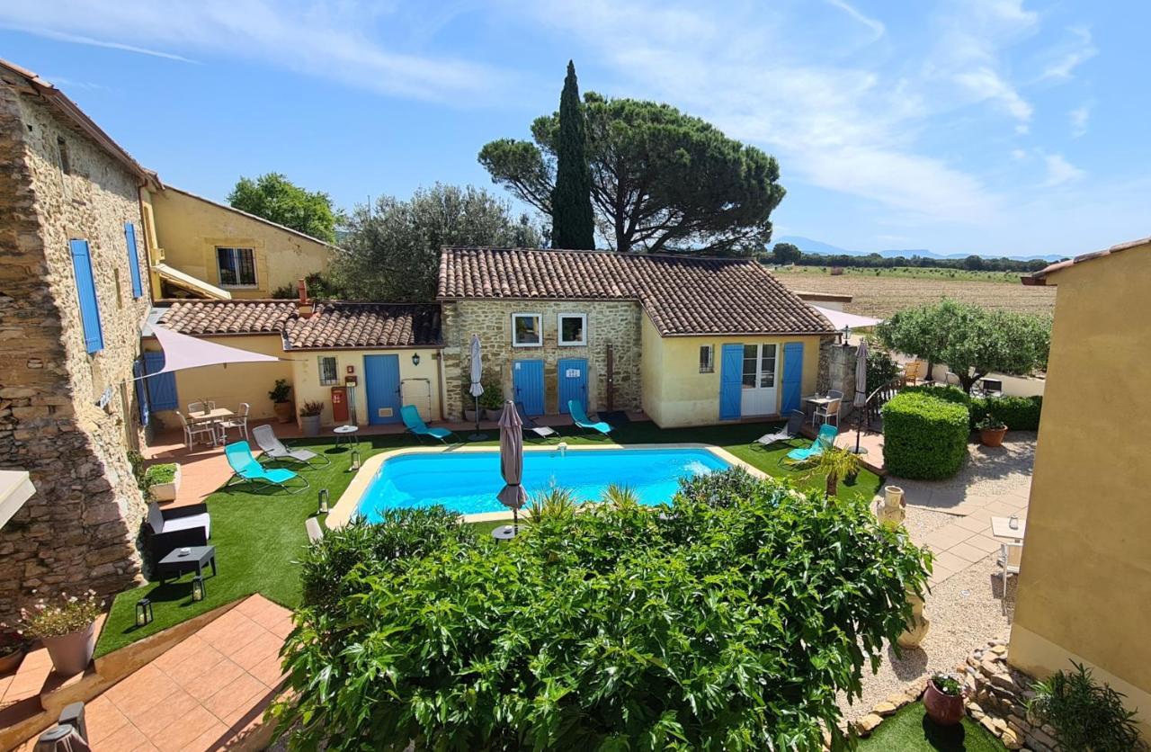 Logis Hotel La Bastide Saint Bach Suze-la-Rousse Exterior photo