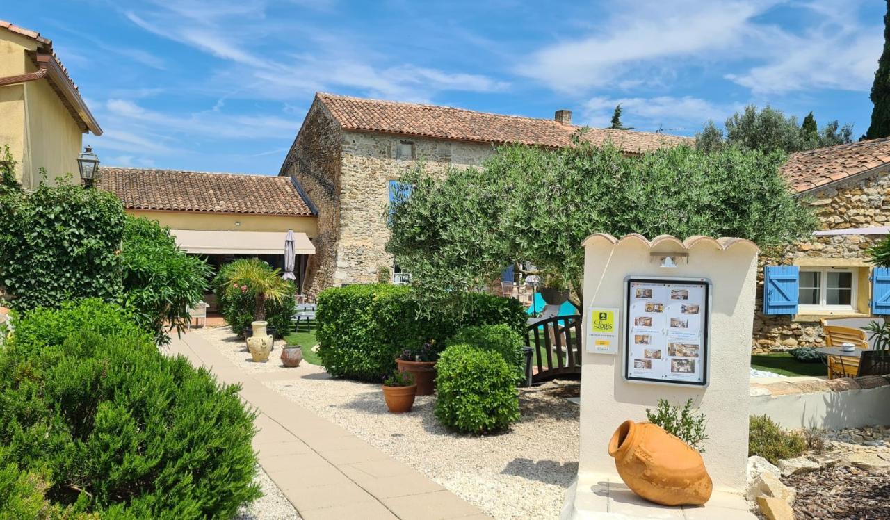 Logis Hotel La Bastide Saint Bach Suze-la-Rousse Exterior photo